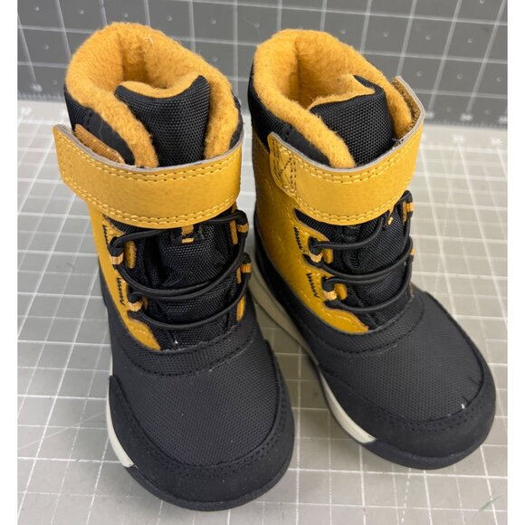 Merrell Snow Storm Jr. Waterproof Boot Wheat, Size 4 M Kids Shoes Toddler - Picture 3 of 6
